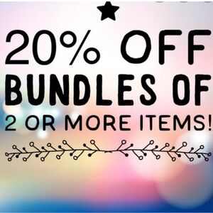 20% Off Bundles Promotion